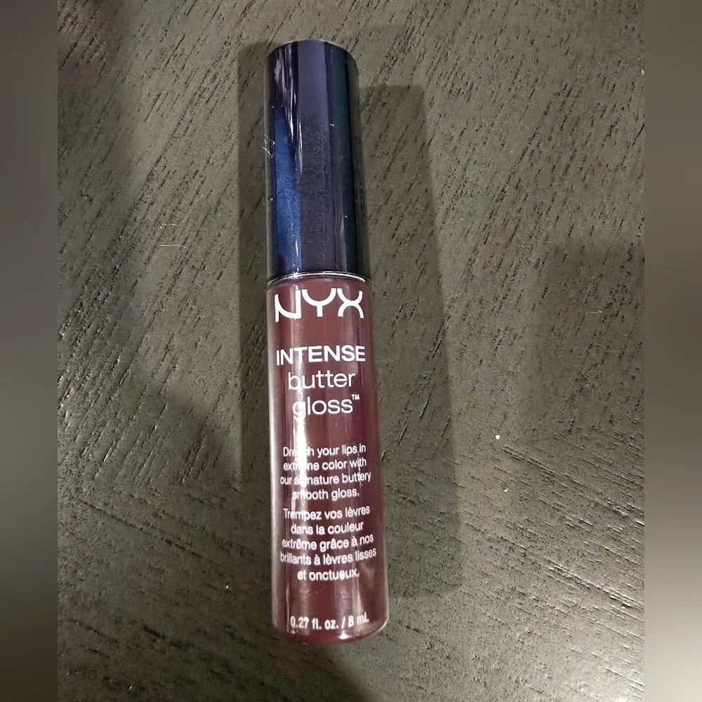 NYX Intense Butter Lip Gloss -  IBLG21 (# 21) Oatmeal Rasin New Sealed